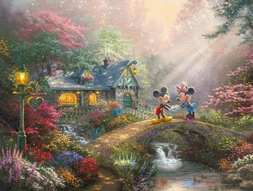 Key Tableaux - Mickey and Minnie Sweetheart Bridge TK Disney